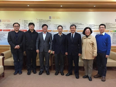 Prof. TAI-CHANG CHIANG (Academician, Academia Sinica, Taiwan) Visit: 20180212Image