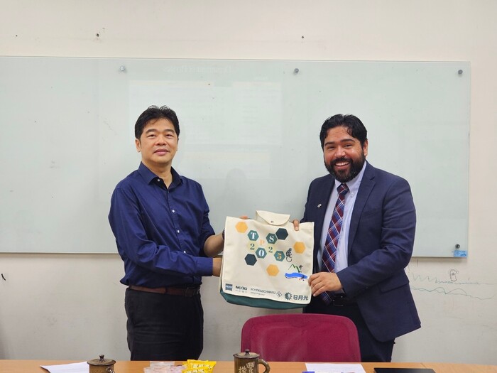 20250303_Prof. Daniel Tapia Takaki & Prof. Megan Greene (The University of Kansas) 來訪圖片