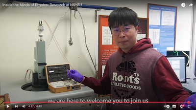 Inside the Minds of Physics: Research at NSYSUImage(Open new window)