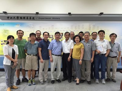 Prof. Ting-Kuo Lee (Academician, Academia Sinica, Taiwan) Visit: 20181018Image