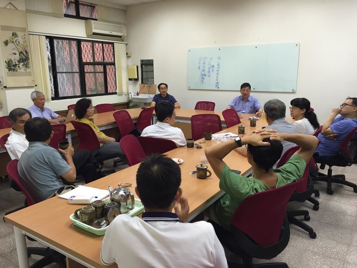 Prof. Ting-Kuo Lee (Academician, Academia Sinica, Taiwan) Visit: 20181018Image